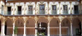 Patio barroco de la Diputación